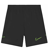 Nike Dri-FIT Academy Big Kids' Knit - pantaloni calcio - bambino, Black/Green