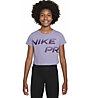 Nike Dri-FIT Cotton Sport Essential Jr - T-shirt - ragazza, Purple