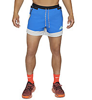 Nike Dri-FIT Flex Stride - kurze Trailrunninghose - Herren, Blue/Grey
