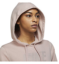Nike Dri-Fit Graphic - Kapuzenpullover - Damen, Light Pink