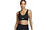 Nike Dri-FIT Indy Cutout W - reggiseno sportivo medio sostegno - donna, Black