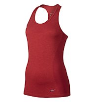 Nike Dri-FIT Knit Tank - canotta running donna, Red