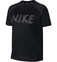 Nike Dri-FIT Miler - Laufshirt - Damen, Black