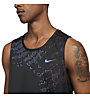 Nike  Dri-FIT Miler - top running - uomo, Black