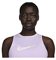 Nike Dri-FIT One Swoosh - top running - donna, Violet