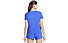 Nike Dri-FIT One Swoosh - maglia running - donna, Blue/White