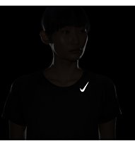 Nike Dri-FIT Race - maglia running - donna, Black