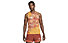 Nike Dri-FIT Rise 365 - top trail running - uomo, LIGHT CURRY/HABANERO RED