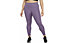 Nike Dri-FIT Swoosh Run 7/8 - pantaloni running - donna, Violet