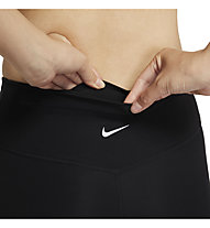 Nike Dri-FIT Swoosh Run W 7/8 - pantaloni running - donna, Black