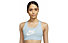 Nike Dri-FIT Swoosh W - reggiseno sportivo medio sostegno - donna, Light Blue