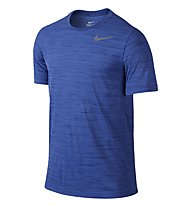 Nike Dri-FIT Touch SS Heathered Shirt, Game Royal/Cool Grey