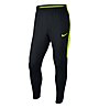 Nike Dry Squad - pantaloni lunghi calcio - uomo, Black/Volt