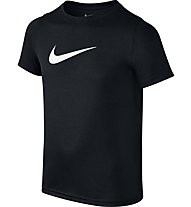 Nike Dry Swoosh Solid - T-shirt fitness - bambino, Black