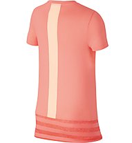 Nike Dry Training Top - T-shirt fitness - ragazza, Orange