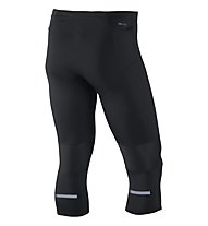 Nike Tech Tight Capri - pantaloni running 3/4, Black
