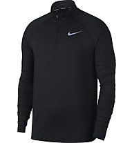 Nike Element 2.0 Top Half Zip - Runningshirt Langarm - Herren, Black