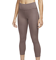 Nike Dri-FIT Fast - pantaloni lunghi running - donna, Brown