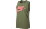 Nike Essential Tank - maglietta sportiva senza maniche - donna, Dark Green