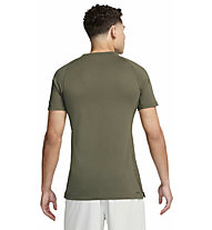 Nike Flex Rep Camo Dri-FIT M - T-Shirt - Herren, Green