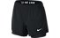 Nike Flex Training 2in1 - pantaloni corti fitness - donna, Black/White