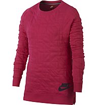 Nike Sportswear Crew - Pullover Fitness - Mädchen, Red
