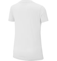 Nike Sportswear Embded Swoosh Tee - T-Shirt - Mädchen, White
