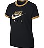 Nike Sportswear Air Logo Ringer - T-shirt- bambina, Black