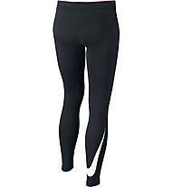 Nike Girls' Sportswear Tights Leggings Mädchen, Black/White