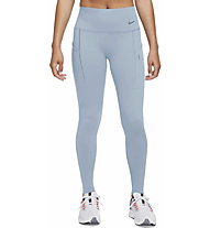 Nike Go Firm Support - pantaloni fitness - donna, Light Blue