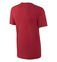Nike Hybrid Futura T-Shirt, University Red/Black
