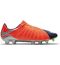 Nike Hypervenom Phantom 3 FG - Fußballschuh, Orange/Blue