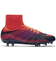 Nike HyperVenom Phatal II Dynamic Fit (FG) - scarpa da calcio terreni compatti, Crimson