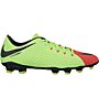 Nike Hypervenom Phelon III (FG) - scarpe da calcio terreni compatti, Electric Green/Hyper Orange