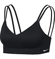 Nike Indy Breathe Bra (Cup B) - reggiseno sportivo sostegno leggero, Black