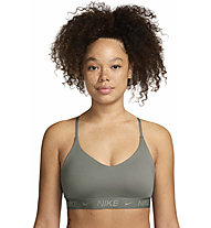 Nike Indy W - reggiseno sportivo supporto basso - donna, Grey