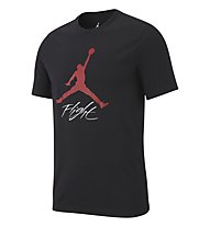 Nike Jordan Jumpman Flight - t-shirt basket, Black/Red