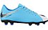 Nike Jr. Hypervenom Phade III FG - scarpe da calcio bambino, Blue/White