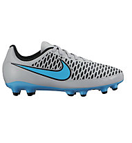 Nike Jr. Magista Onda FG - scarpe da calcio terreni compatti - bambino, Grey/Blue