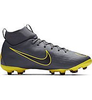 Nike Jr. Mercurial Superfly 6 Academy MG - scarpa da calcio terreni misti - bambino, Black/Yellow