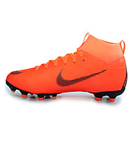 Nike Jr. Superfly 6 Academy SG MG - scarpe da calcio per terreni morbidi - bambino, Orange/Black