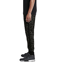 Nike Knows Aop Printed Cuffed pantaloni da ginnastica, Black/Black/Black