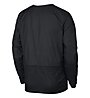 Nike LS Crew Jacket Crinkle - Runningshirt Langarm - Herren, Black