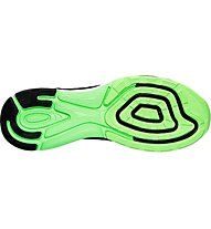 Nike LunarGlide 7 LB - Laufschuhe, Black/Metallic Pewter/Green