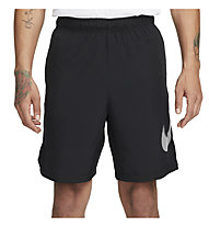 Nike M Nk Df Wvn Shrt 9In Gfx - pantaloni fitness - uomo, Black