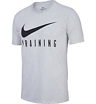 Nike Dry Train - T-shirt fitness - uomo, White