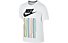 Nike International 1 - T-shirt fitness - uomo, White