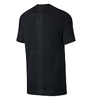 Nike Sportswear Advance 15 Top - Fitness-Shirt Kurzarm - Herren, Black
