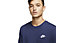 Nike M Nsw Club - t-shirt fitness- uomo, Blue