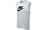 Nike Futura - ärmelloses Fitnessshirt - Herren, White